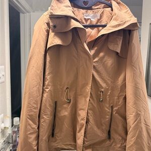 New York & Company Camel Utility Jacket